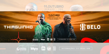 Hospedagem perto do Mineirão para Show do Thiaguinho e Belo