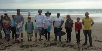 Limpeza das praias de bombas e bombinhas 17/09/2016