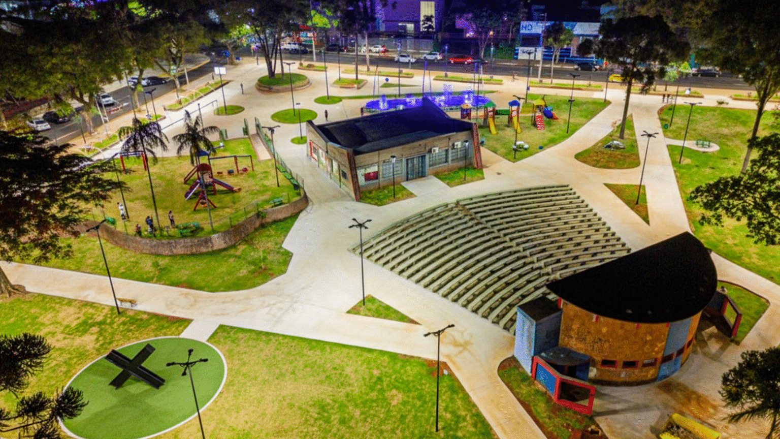 Praça do 28: o novo ponto de encontro revitalizado de Apucarana
