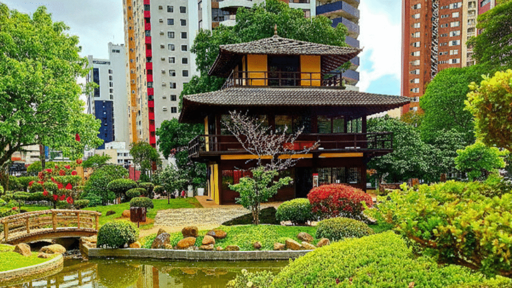 Praça do Japão: Um Refúgio Cultural no Bairro Água Verde, em Curitiba