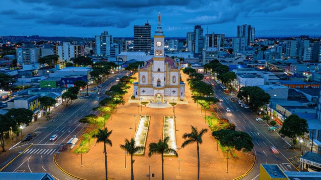 Praça Rui Barbosa: o coração histórico de Apucarana