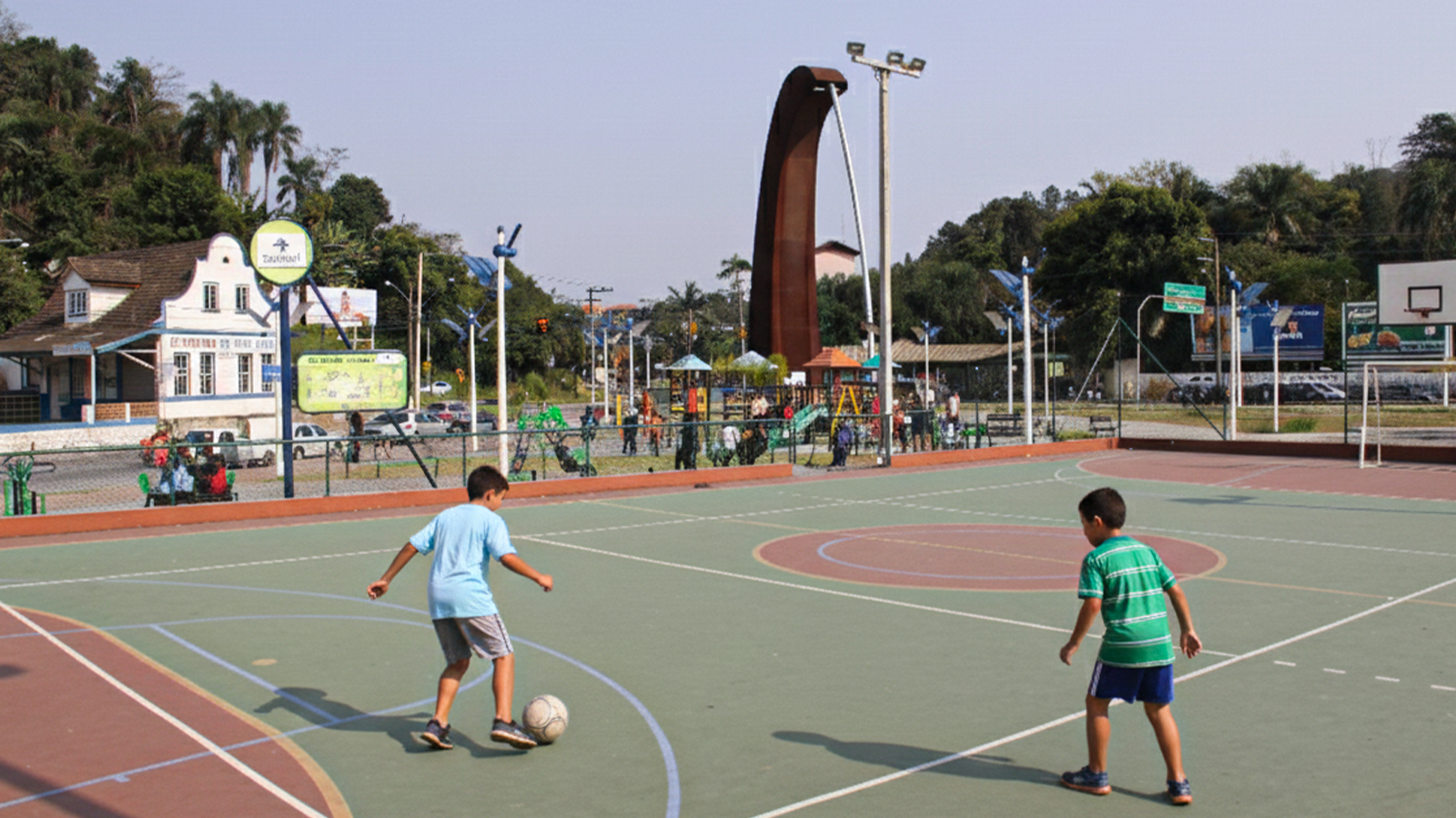 Praça dos Músicos Alfredo Hering: lazer e cultura para todos