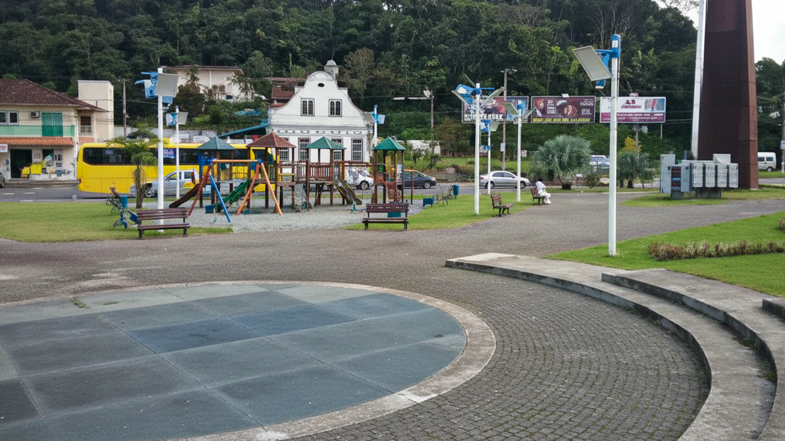 Praça dos Músicos Alfredo Hering: lazer e cultura para todos