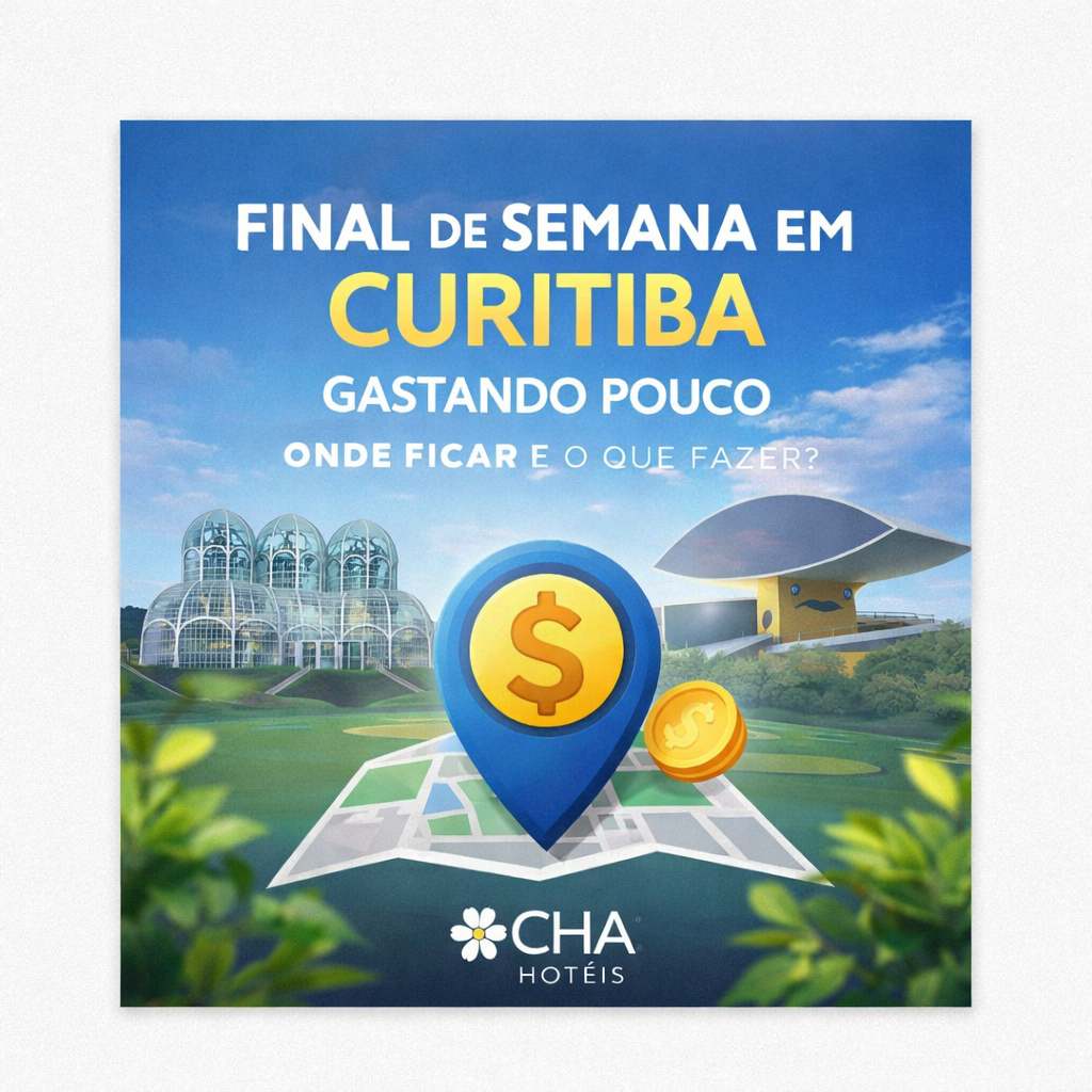 Final de semana em Curitiba gastando pouco Onde ficar e o que fazer