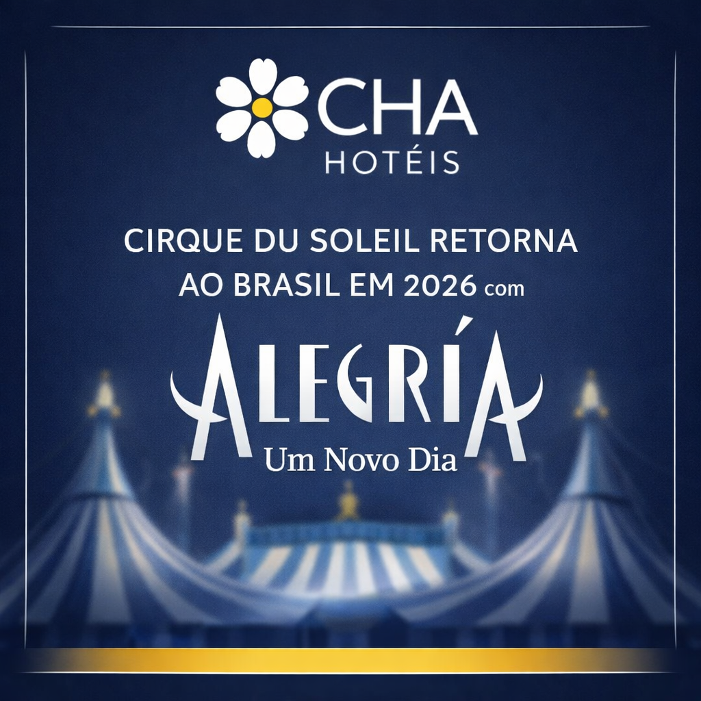 Cirque du Soleil retorna ao Brasil em 2026 com “Alegría – Um Novo Dia”