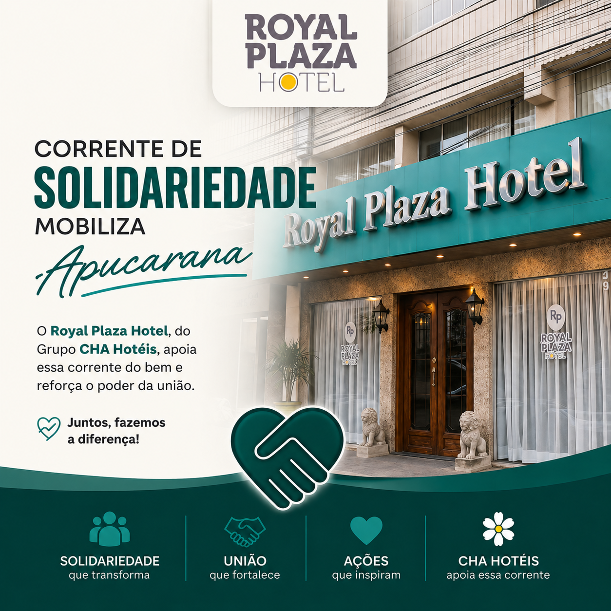 Corrente de solidariedade mobiliza Apucarana campanha de doação de sangue reforça a importância de salvar vidass