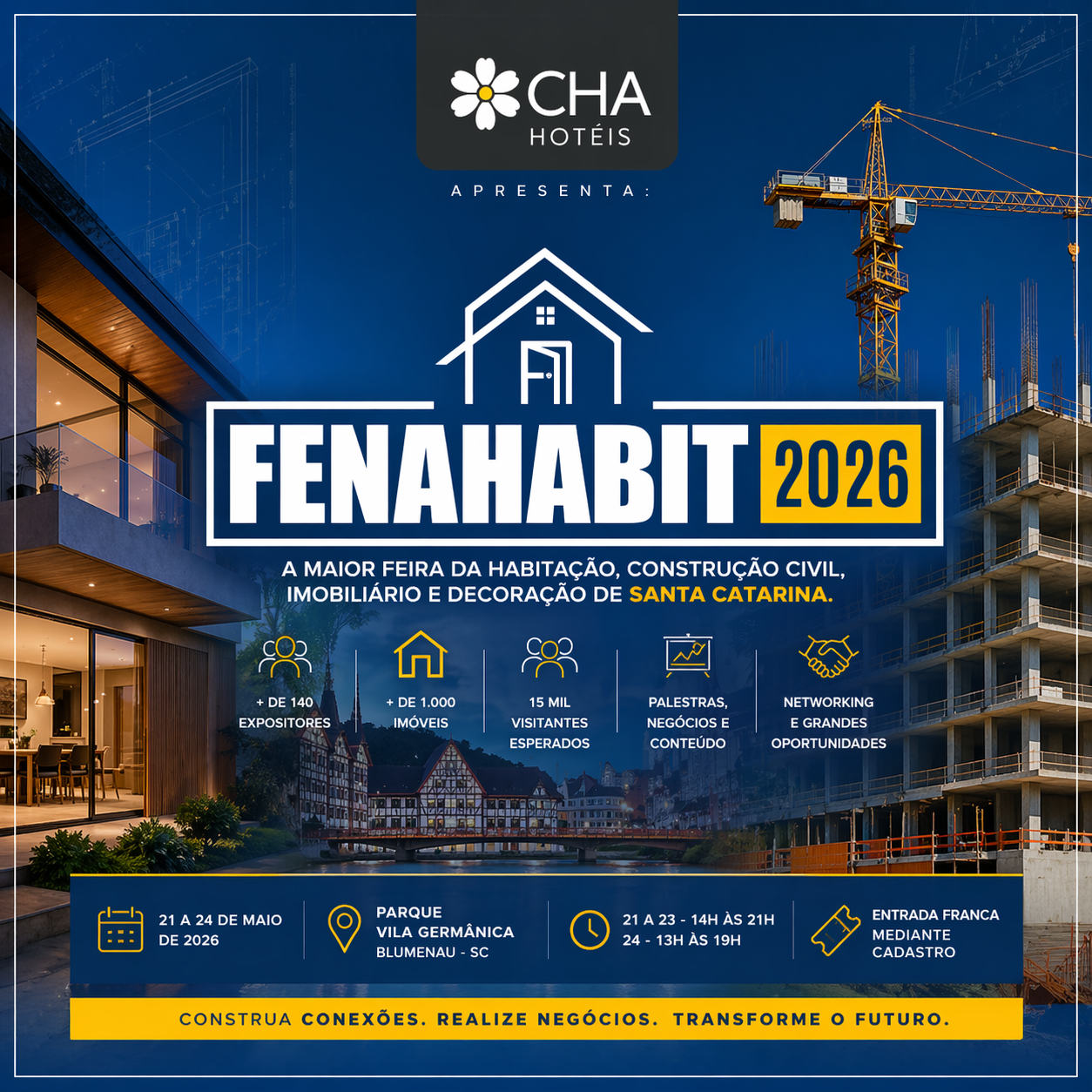 Fenahabit 2026 em Blumenau o encontro que redefine o futuro da construção civil no Brasil