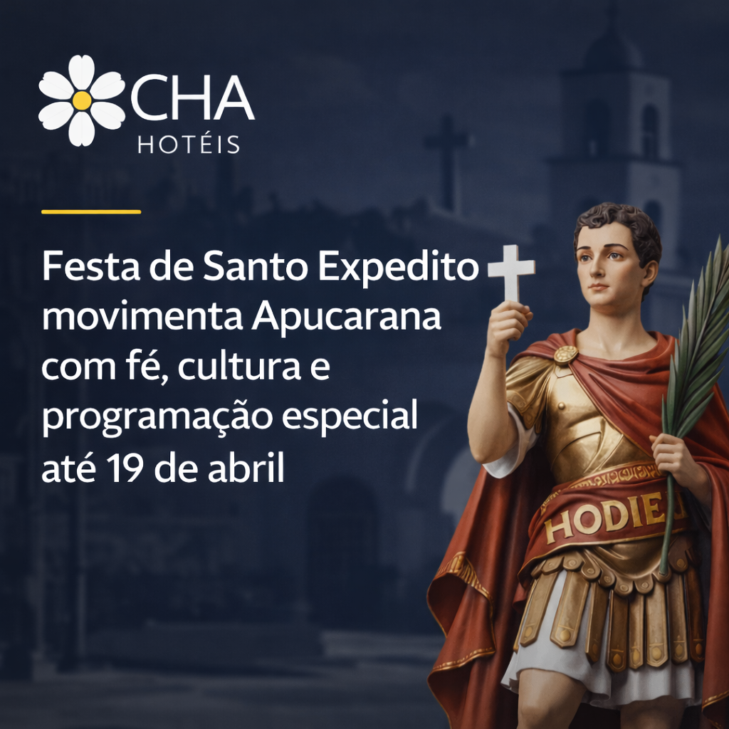 Festa de Santo Expedito movimenta Apucarana com fé, cultura e programação especial até 19 de abril