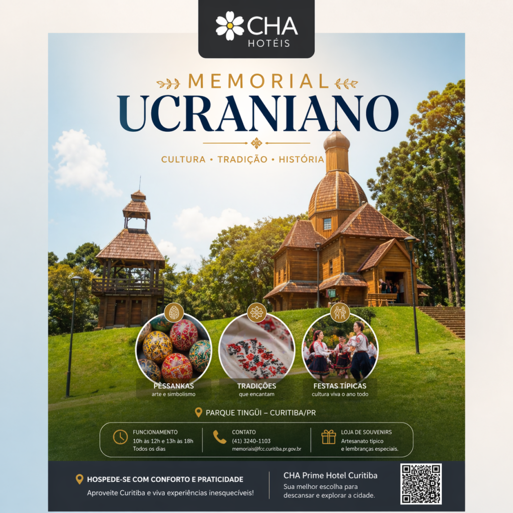 Memorial Ucraniano em Curitiba: uma viagem cultural no coração do Parque Tingüi