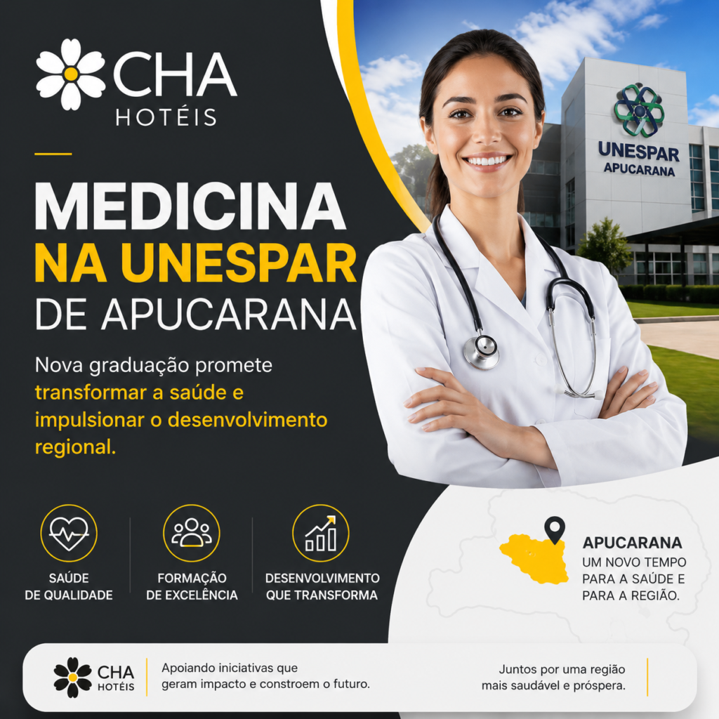 Medicina na Unespar de Apucarana nova graduação promete transformar a saúde e impulsionar o desenvolvimento regional