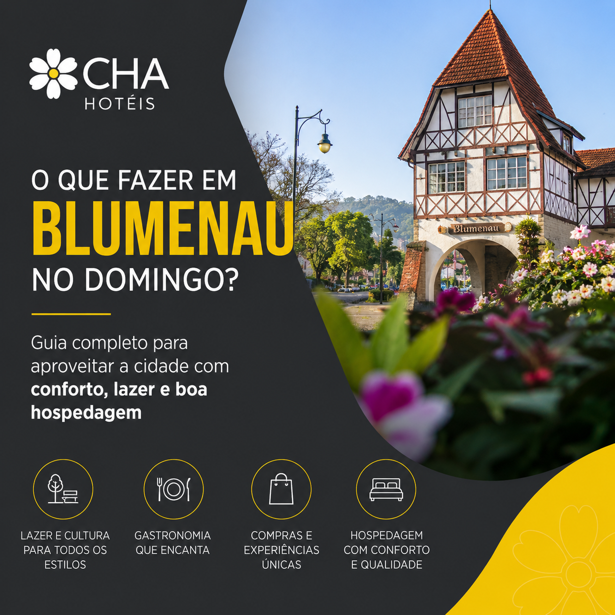 O que fazer em Blumenau no domingo - CHA Mime Hotel Blumenau