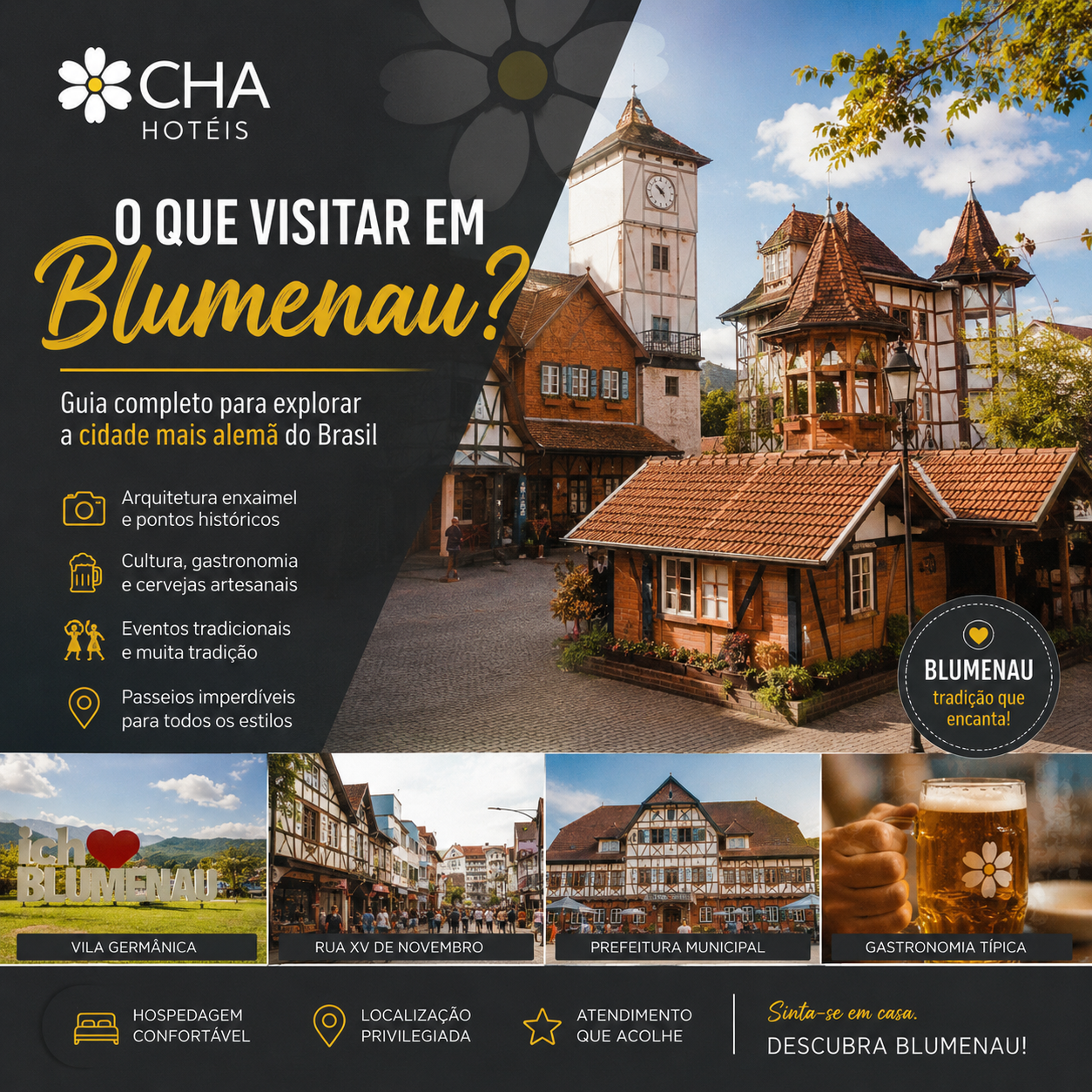 O que visitar em Blumenau Guia completo para explorar a cidade mais alemã do Brasil