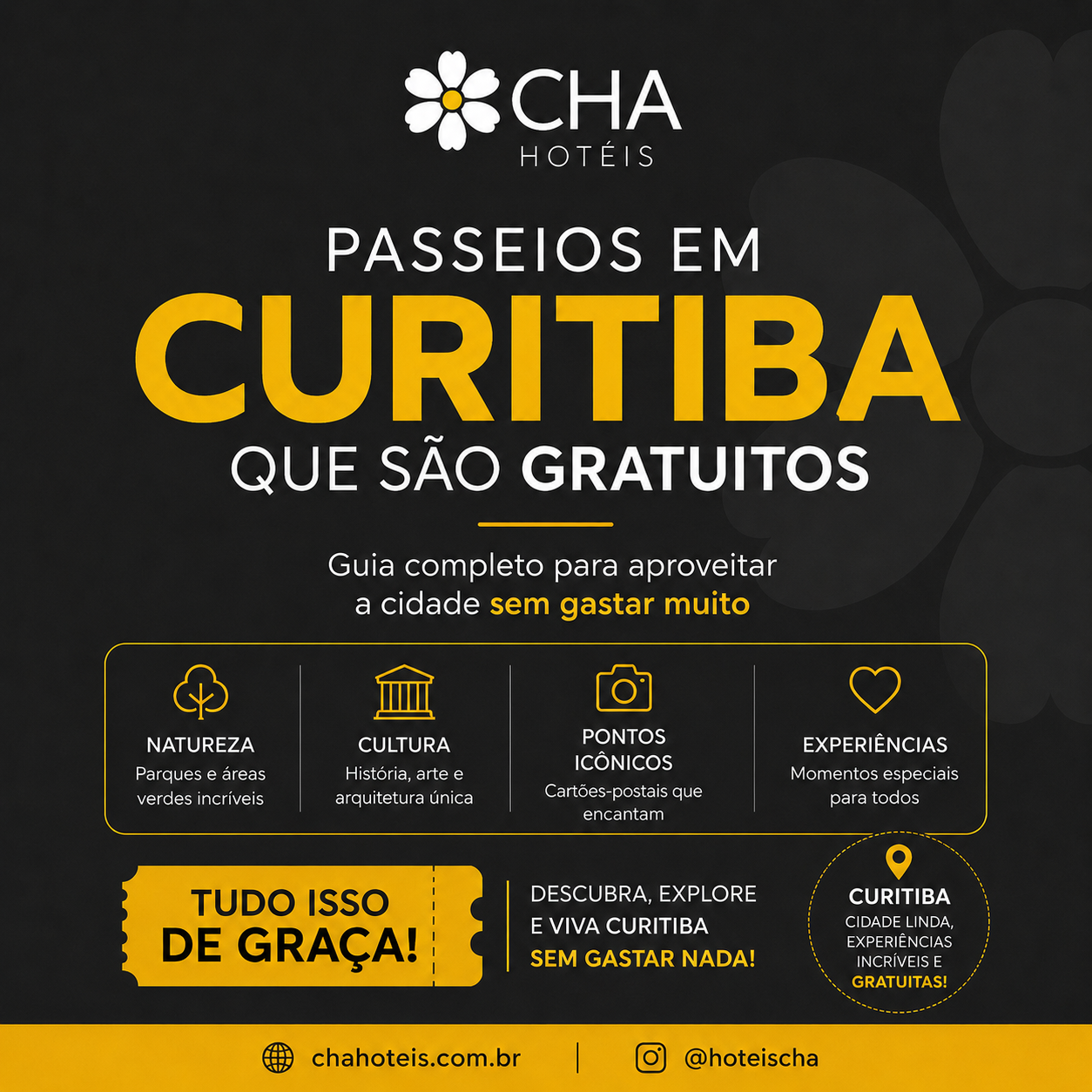 Passeios em Curitiba que são gratuitos