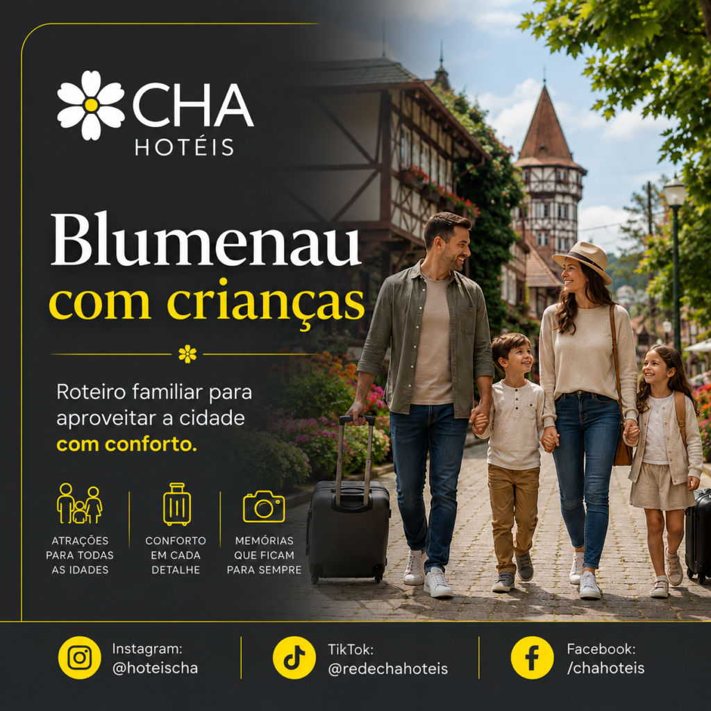 Blumenau com crianças roteiro familiar para aproveitar a cidade com conforto